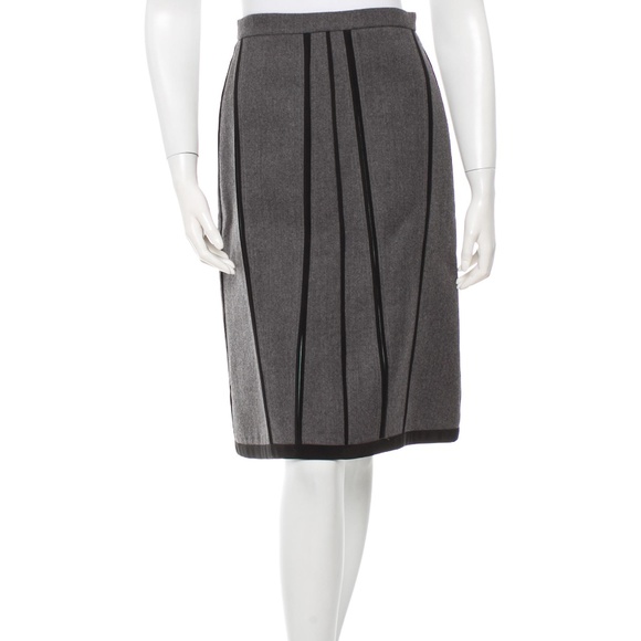 FENDI wool A-Line skirt. - Picture 1 of 3